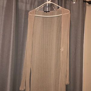 Long Sheer Cardigan